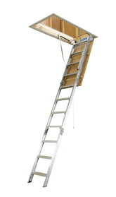 Bailey Ladders Dom 170kg Aluminium Folding Attic Ladder - (2.34m/3.12m)